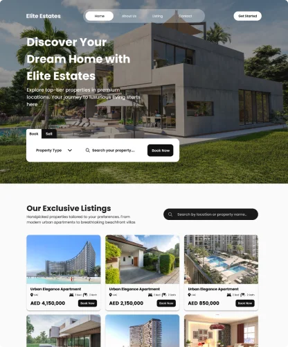 Web Builder Template One